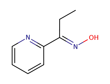 1-Propanone,1-(2-pyridinyl)-,oxime(9CI)