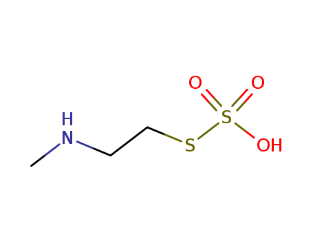 Thiosulfuric acid,S-[2-(methylamino)ethyl] ester