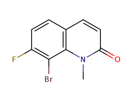 8-bromo-7-fluoro-1-methylquinolin-2(1H)-one