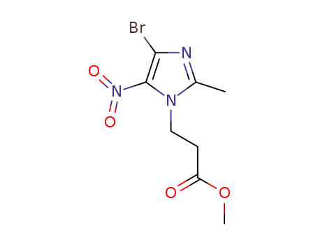 methyl 3-(4-bromo-2-methyl-5-nitroimidazol-1-yl)propanoate
