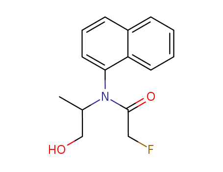 Acetamide,2-fluoro-N-(2-hydroxy-1-methylethyl)-N-1-naphthalenyl-                                                                                                                                        