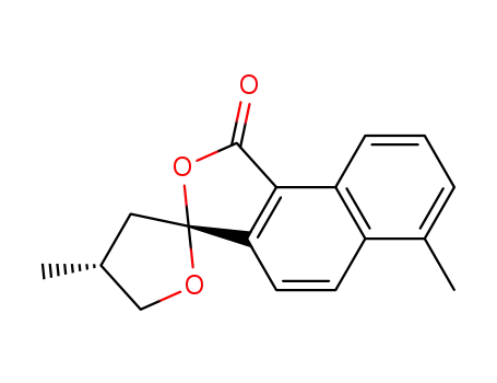 Molecular Structure of 100414-80-0 (dan shen spiroketal lactone)