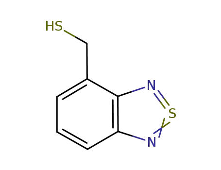 Molecular Structure of 100347-56-6 (8$l^{4}-thia-7,9-diazabicyclo[4.3.0]nona-1,3,5,7,8-pentaen-2-ylmethanethiol)