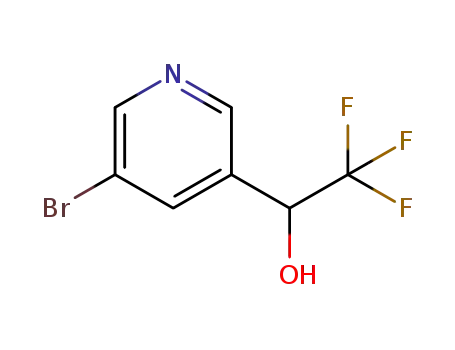 1- (5- 브로 모 피리딘 -3- 일) -2,2,2- 트리 플루오로 에탄올