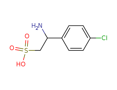 2-AMINO-2-(4-CHLOROPHENYL)ETHANESULFONIC ACID