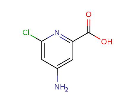 4-Amino-6-chloro-2-pyridinecarboxylic acid