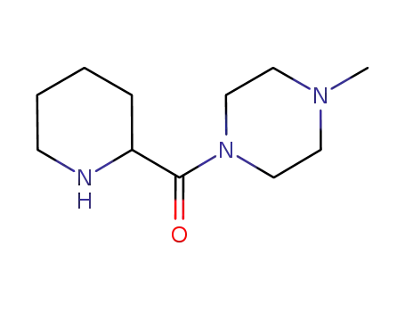 Molecular Structure of 1008091-05-1 ((4-METHYL-PIPERAZIN-1-YL)-PIPERIDIN-2-YL-METHANONE)