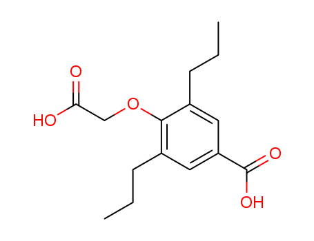 4-(CARBOXYMETHOXY)-3,5-DIPROPYLBENZOIC ACID