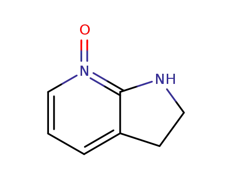 1H-Pyrrolo[2,3-b]pyridine,2,3-dihydro-,7-oxide(6CI)