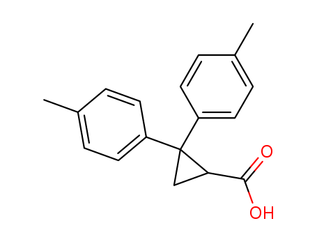 Cyclopropanecarboxylicacid, 2,2-bis(4-methylphenyl)-