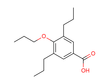 Benzoic acid,4-propoxy-3,5-dipropyl-