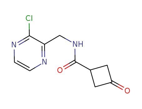 N-((3-Chloropyrazin-2-yl)methyl)-3-oxocyclobutanecarboxamide