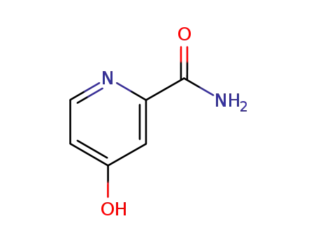 Molecular Structure of 100047-35-6 (Picolinamide, 4-hydroxy- (6CI))