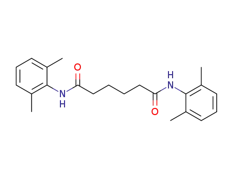 Molecular Structure of 100105-00-8 (N~1~,N~6~-bis(2,6-dimethylphenyl)hexanediamide)