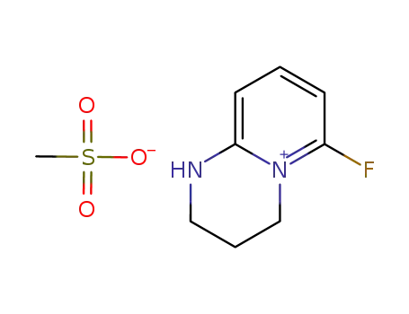 6-fluoro-1,2,3,4-tetrahydropyrido[1,2-a]pyrimidin-5-ylium mesylate