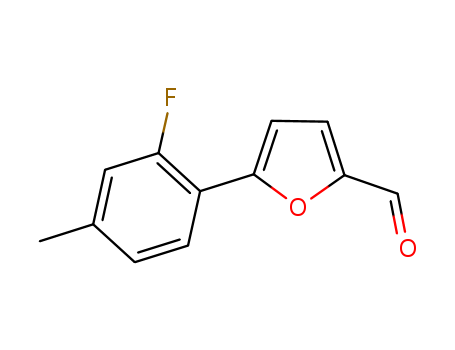 5-(2-fluoro-4-methylphenyl)furan-2-carbaldehyde