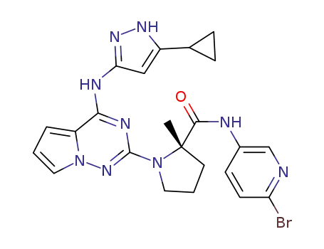 C<sub>23</sub>H<sub>24</sub>BrN<sub>9</sub>O