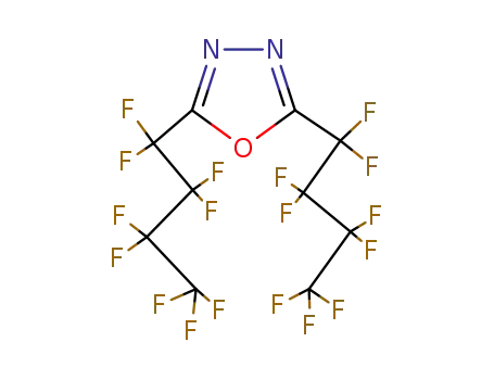 2,5-bis-nonafluorobutyl-[1,3,4]oxadiazole