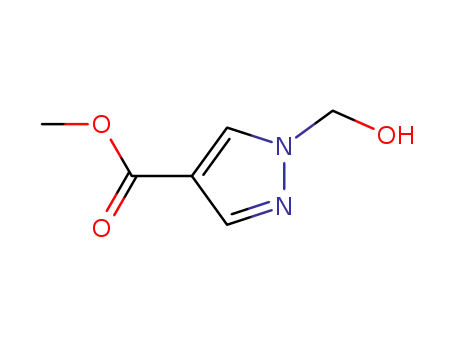 Molecular Structure of 860807-42-7 (1-(hydroxymethyl)-4-methoxycarbonyl-1H-pyrazole)