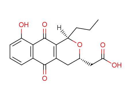 Deoxyfrenolicin