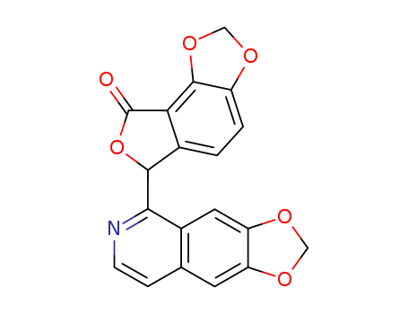 6-([1,3]dioxolo[4,5-g]isoquinolin-5-yl)-6h-furo[3,4-g][1,3]benzodioxol-8-one