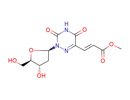 (E)-5-(2-Carbomethoxyvinyl)-6-aza-2'-deoxyuridine