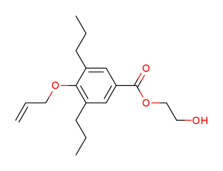 2-HYDROXYETHYL 4-PROP-2-ENOXY-3,5-DIPROPYL-BENZOATE