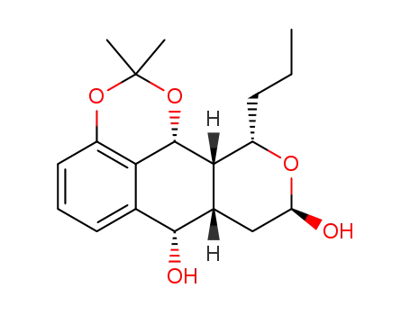 (7S,7aS,9R,11S,11aS,11bR)-2,2-Dimethyl-11-propyl-7,8,9,11,11a,11b-hexahydro-7aH-1,3,10-trioxa-benzo[de]anthracene-7,9-diol