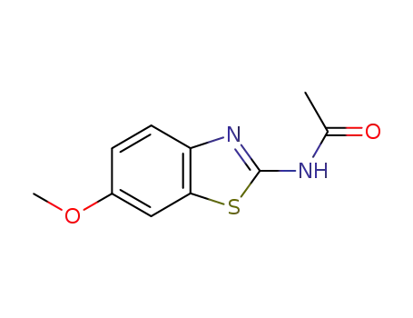 Acetamide, N-(6-methoxy-2-benzothiazolyl)- (9CI)