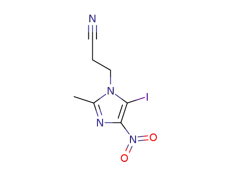 3-(5-Iodo-2-methyl-4-nitro-imidazol-1-yl)-propionitrile