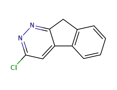 9H-Indeno(2,1-c)pyridazine, 3-chloro-