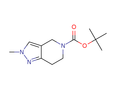 2-METHYL-2,4,6,7-TETRAHYDRO-5H-PYRAZOLO[4,3-C]PYRIDINE-5-CARBOXYLIC ACID TERT-BUTYL ESTER