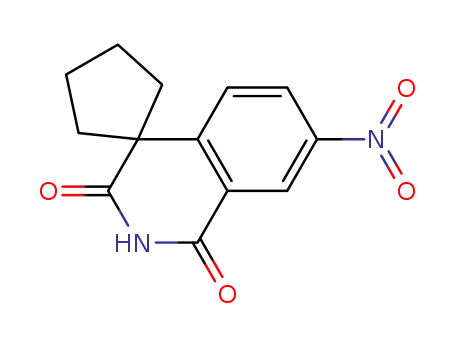 7'-nitro-spiro<cyclopentane-1,4'-2'H,4'H-isoquinoline>-1',3'-dione