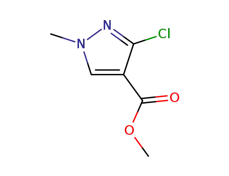 Methyl 3-chloro-1-methyl-1H-pyrazole-4-carboxylate