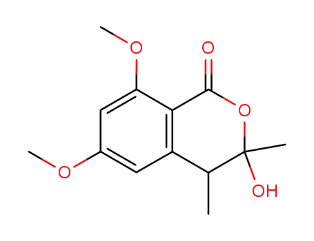 3,4-dihydro-3,4-dimethyl-6,8-dimethoxy-3-hydroxyisocoumarin