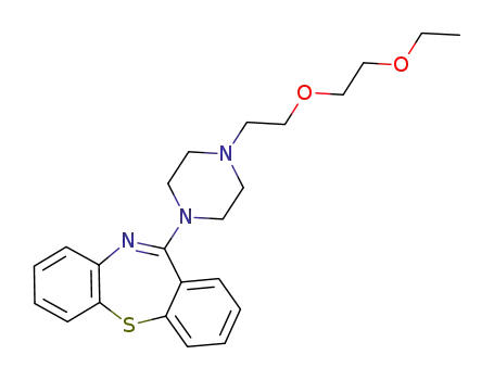 Molecular Structure of 1011758-06-7 (Ethyl Quetiapine Fumarate Salt)