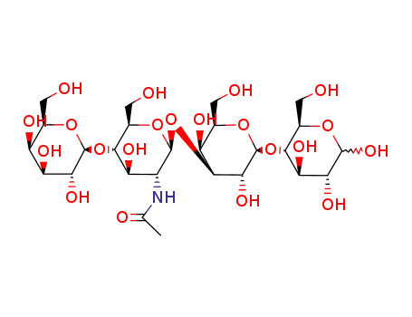 Molecular Structure of 13007-32-4 (LACTO-N-NEOTETRAOSE)