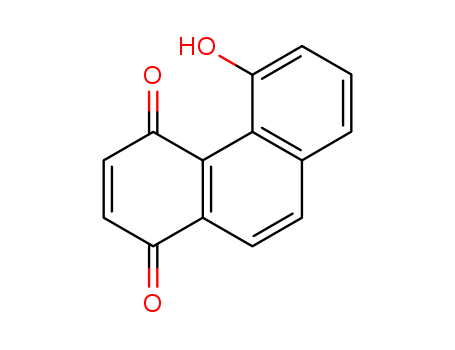 1,4-Phenanthrenedione,5-hydroxy- cas  10117-15-4