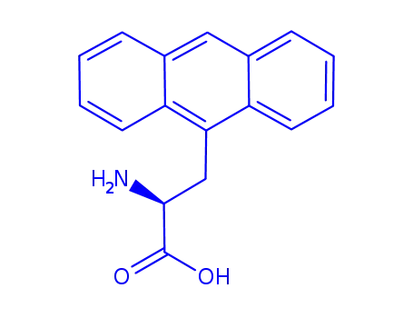 Molecular Structure of 100896-08-0 (3-(9-ANTHRYL)-L-ALANINE)