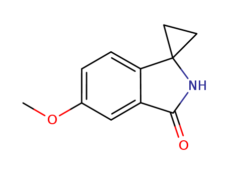 5'-methoxy-spiro[cyclopropane-11'-isoindol]-3'(2'H)-one