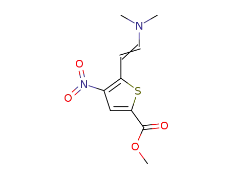 methyl 5-[2-(dimethylamino)ethenyl]-4-nitrothiophene-2-carboxylate