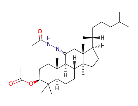 3β-acetoxy-lanostan-11-on-acetylhydrazone