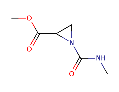 2-AZIRIDINECARBOXYLIC ACID 1-[(METHYLAMINO)CARBONYL]-,METHYL ESTER