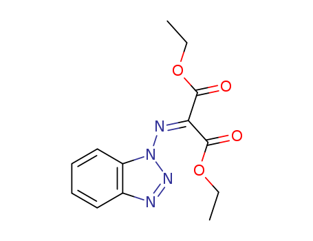 Propanedioic acid,2-(1H-benzotriazol-1-ylimino)-, 1,3-diethyl ester