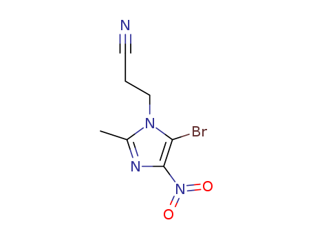 1H-Imidazole-1-propanenitrile,5-bromo-2-methyl-4-nitro-