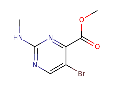 메틸 5-브로모-2-(메틸아미노)피리미딘-4-카르복실레이트