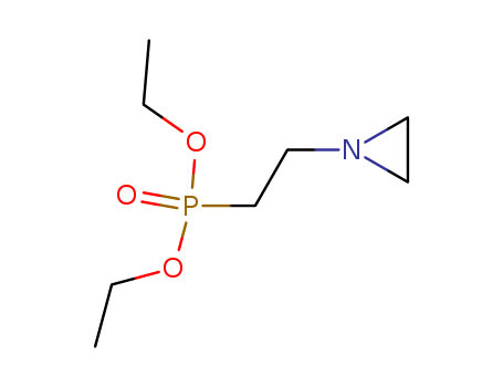 Phosphonic acid,P-[2-(1-aziridinyl)ethyl]-, diethyl ester