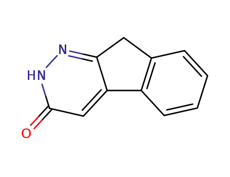 Molecular Structure of 100595-19-5 (2,9-dihydro-3H-indeno[2,1-c]pyridazin-3-one)