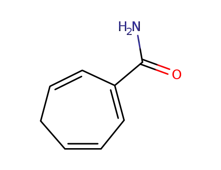 Molecular Structure of 100960-85-8 (1,3,6-Cycloheptatriene-1-carboxamide(6CI))