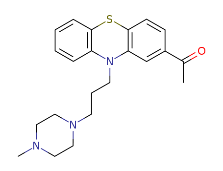 2-Acetyl-10-[3-(4-methylpiperazino)propyl]-10H-phenothiazine